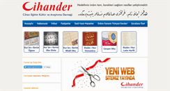 Desktop Screenshot of cihander.org