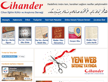 Tablet Screenshot of cihander.org